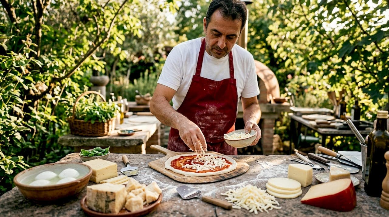 Cheese varieties used on gourmet pizzas: the full guide