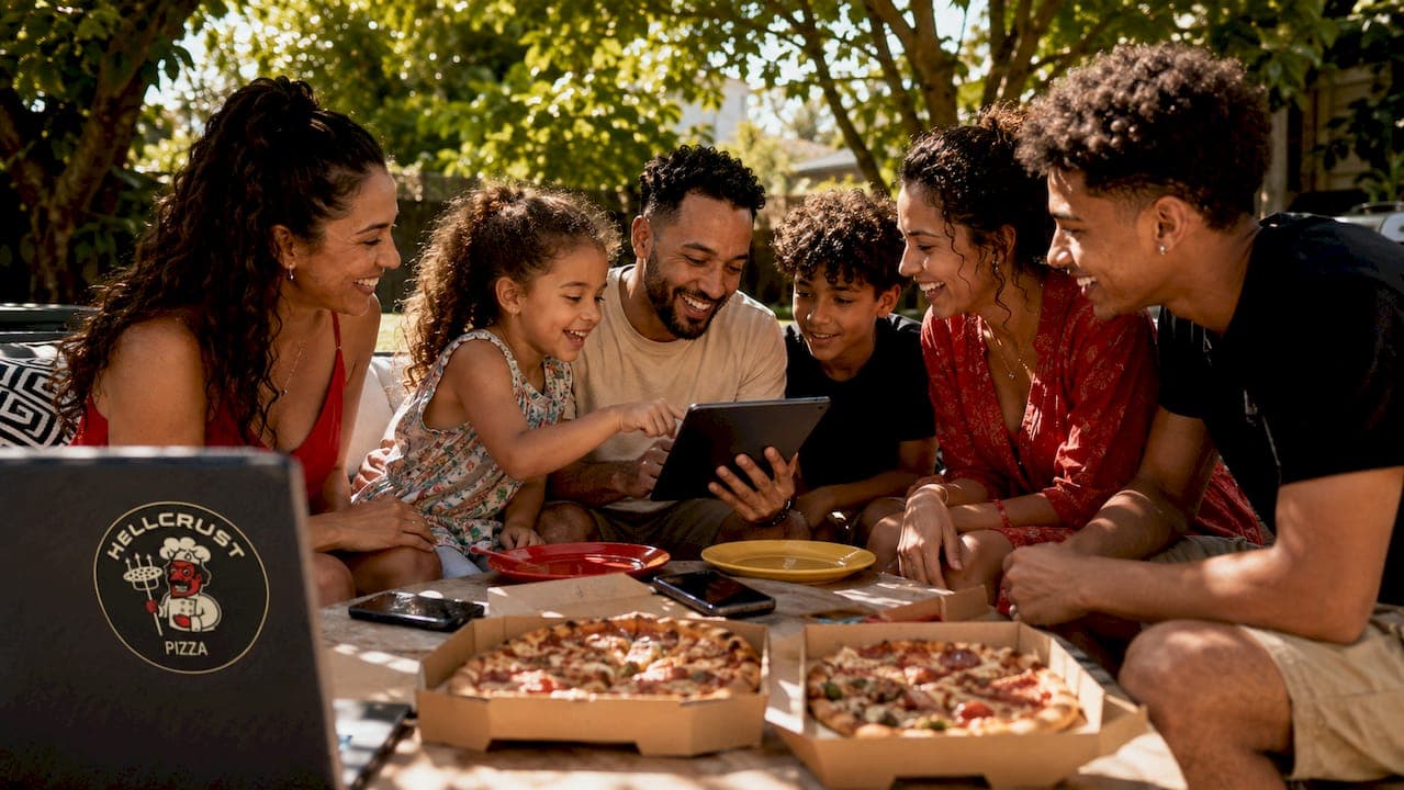Best pizza apps for large families: easy split payments & voting